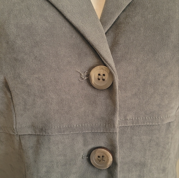 90s Faux Suede Jacket - Picture 4 of 6